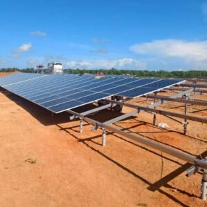 ground mount solar panel system