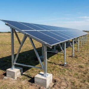 ground screw solar mounting system