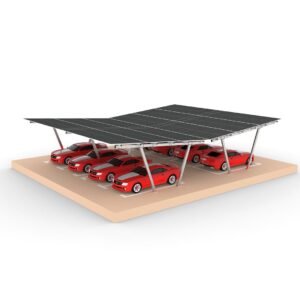 solar carport mounting structure