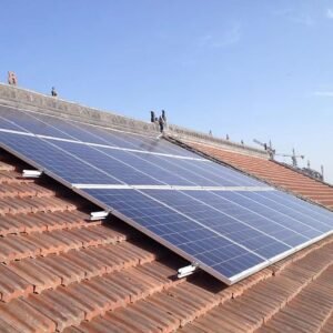 tile roof solar panel mounting